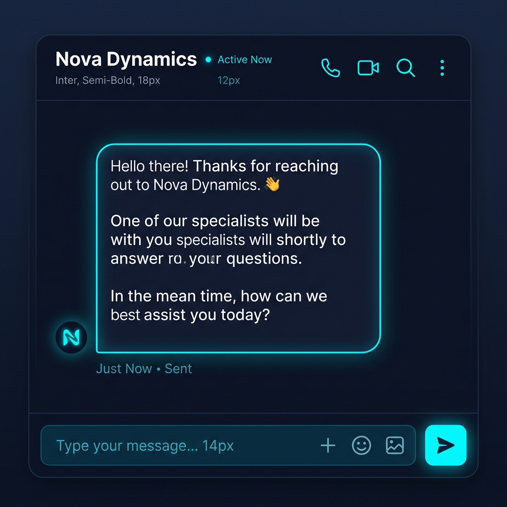 Mobile AI Chat Interface